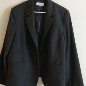 Gray Calvin Klein Blazer